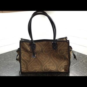 Dooney & Bourke Canvas and Leather Bag